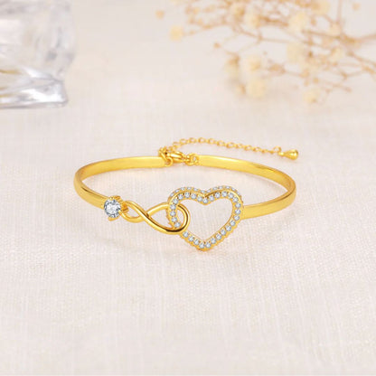 Mother & Daughter Infinity Love Bracelet