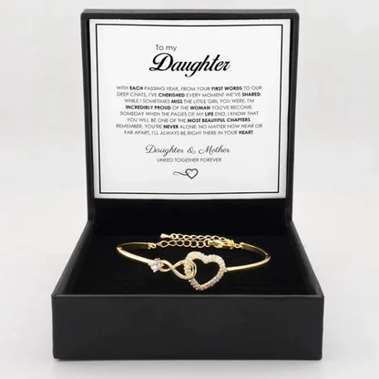 Mother & Daughter Infinity Love Bracelet