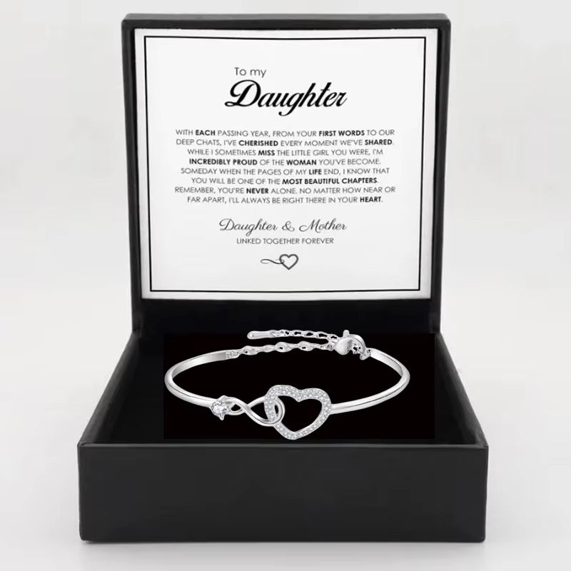 Mother & Daughter Infinity Love Bracelet