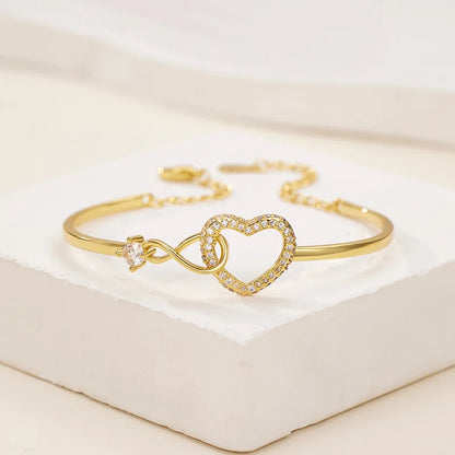 Mother & Daughter Infinity Love Bracelet